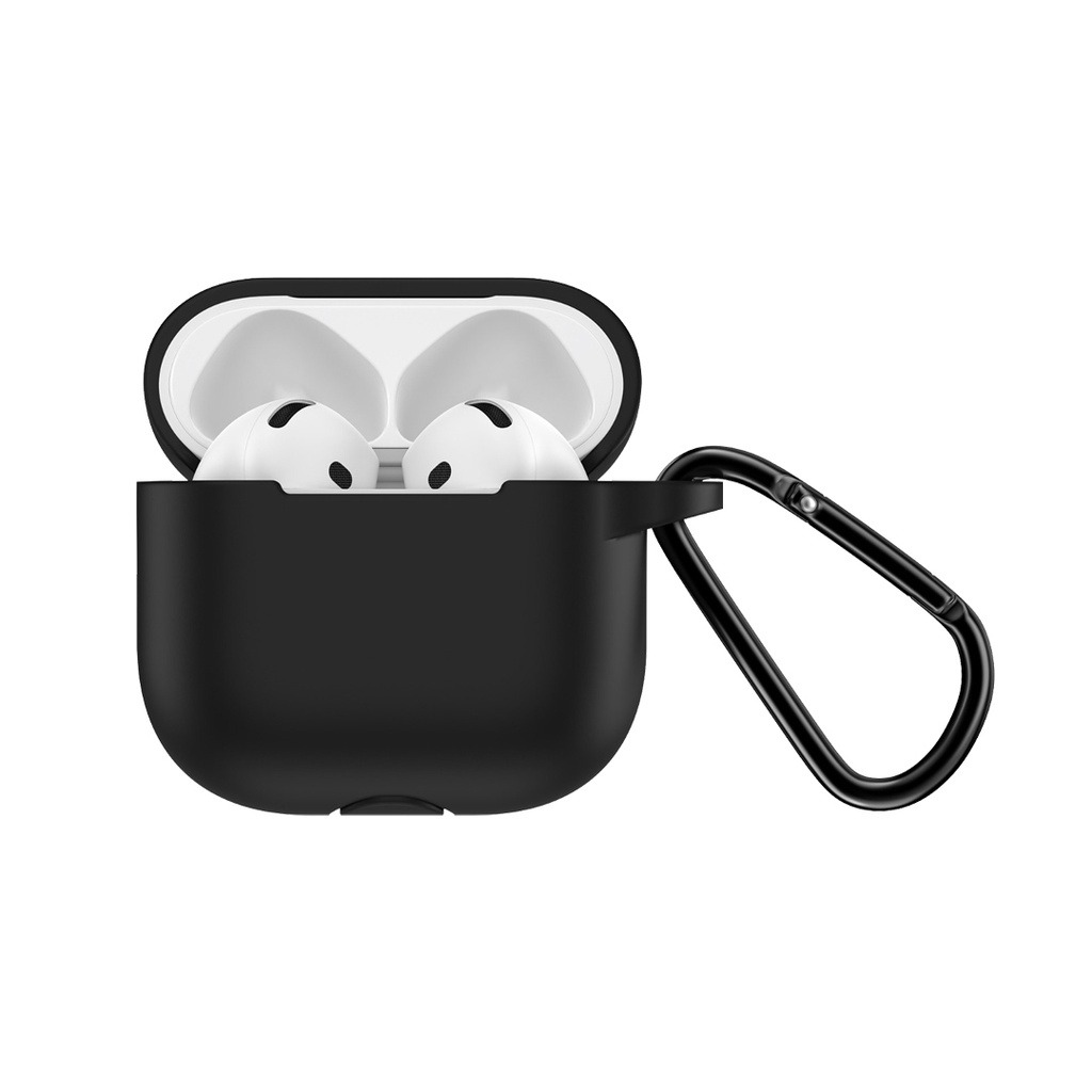GREEN LION AIRPODS 4 BERLIN SERIES SILICONE CASE WHITE GNBRLARPD4WH