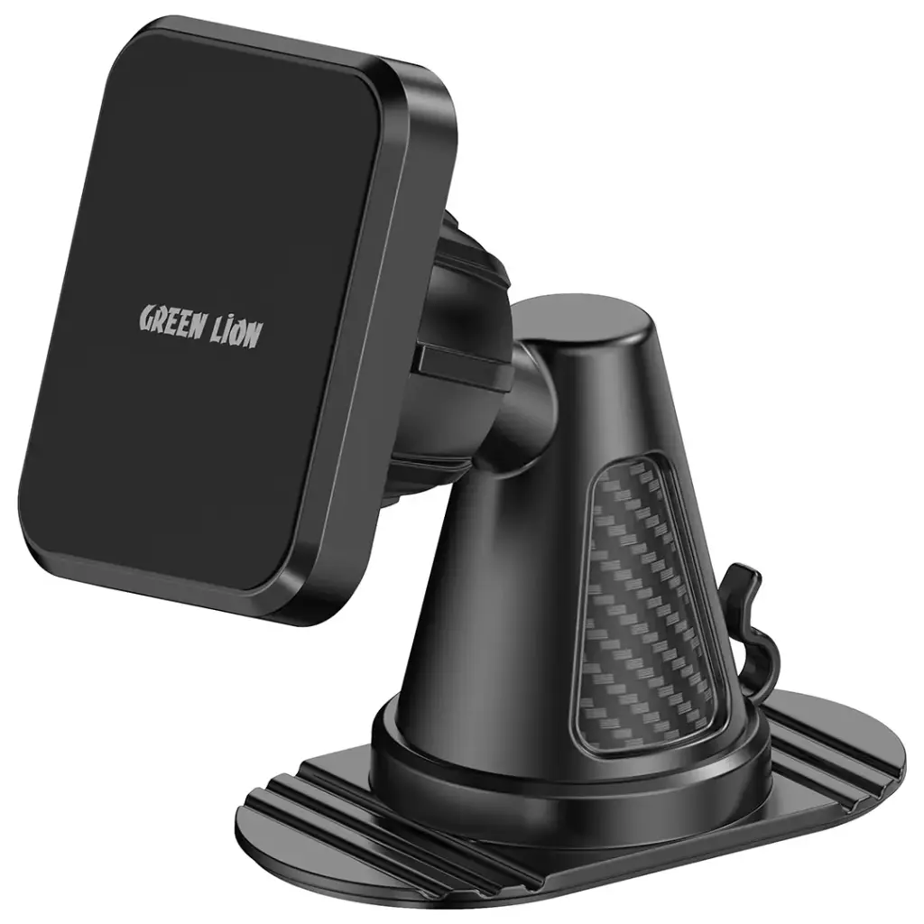 GREEN LION DASH FORCE MAGNETIC CAR PHONE HOLDER BLACK GNDHFRCMGPHBK