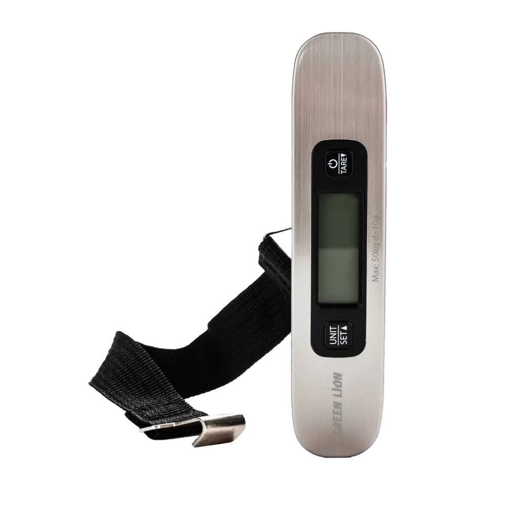 GREEN LION DIGITAL LUGGAGE SCALE  SILVER GNDLUSCL50SL