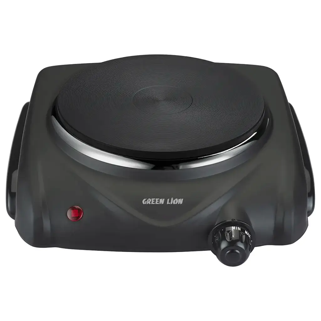 GREEN LION ELECTRIC STOVE SINGLE HOT PLATE BLACK GNESSING42BK