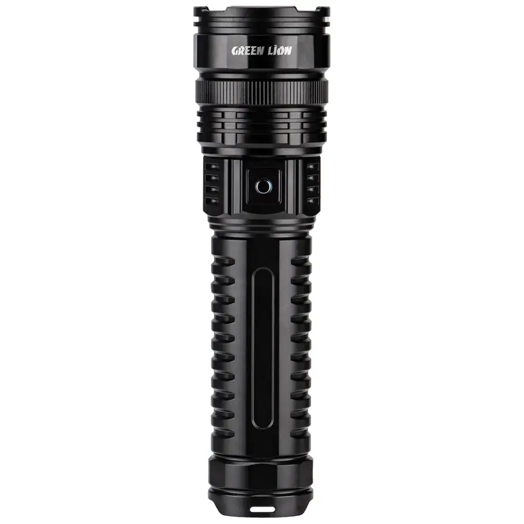 GREEN LION HYPER RAY LED TORCH 2000LM BLACK GNHR2000LMBK