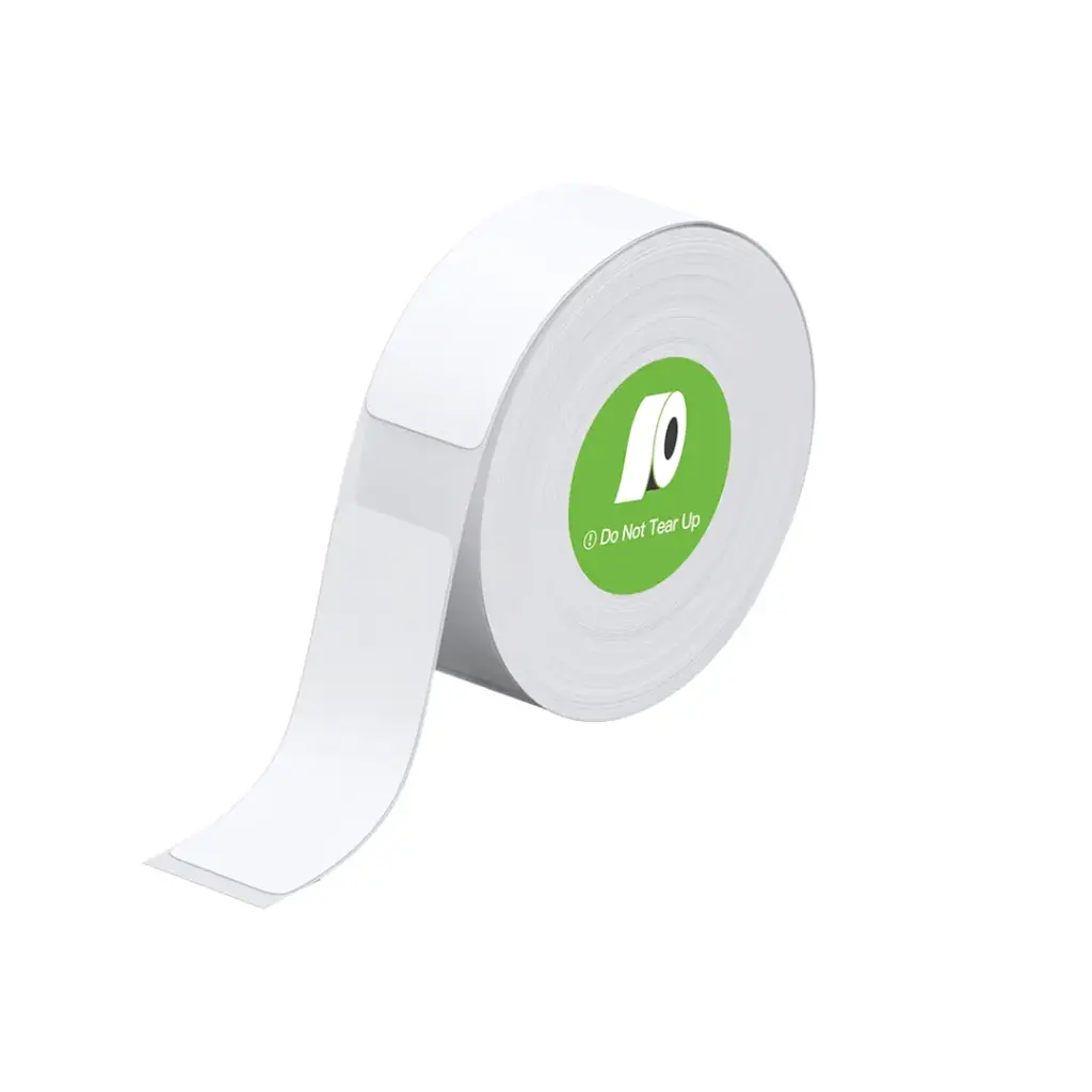 GREEN LION LABEL MAKER TAPE FOR THERMAL PRINTER WHITE GNLBLMKTPWH