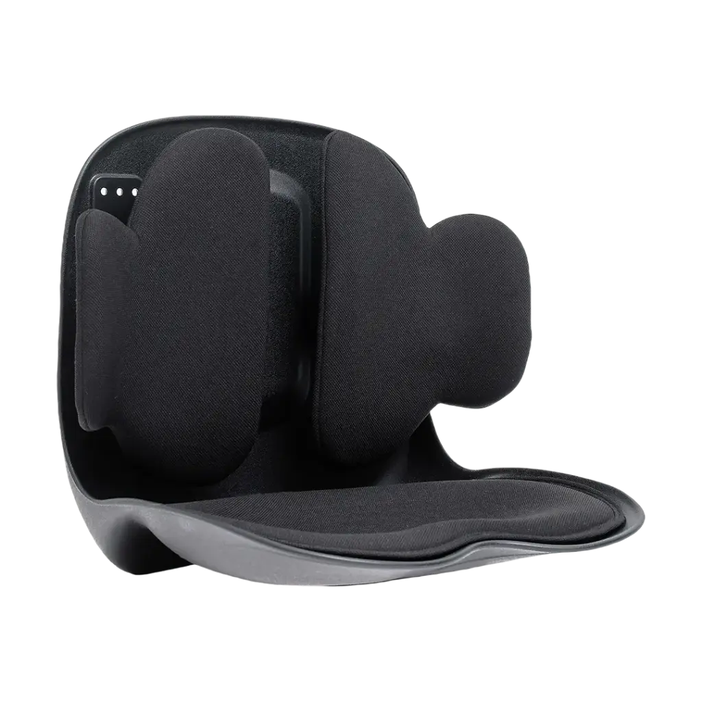 GREEN LION LUMBAR PRO ADJUSTABLE BACK SUPPORT BLACK GNLUMPRBK