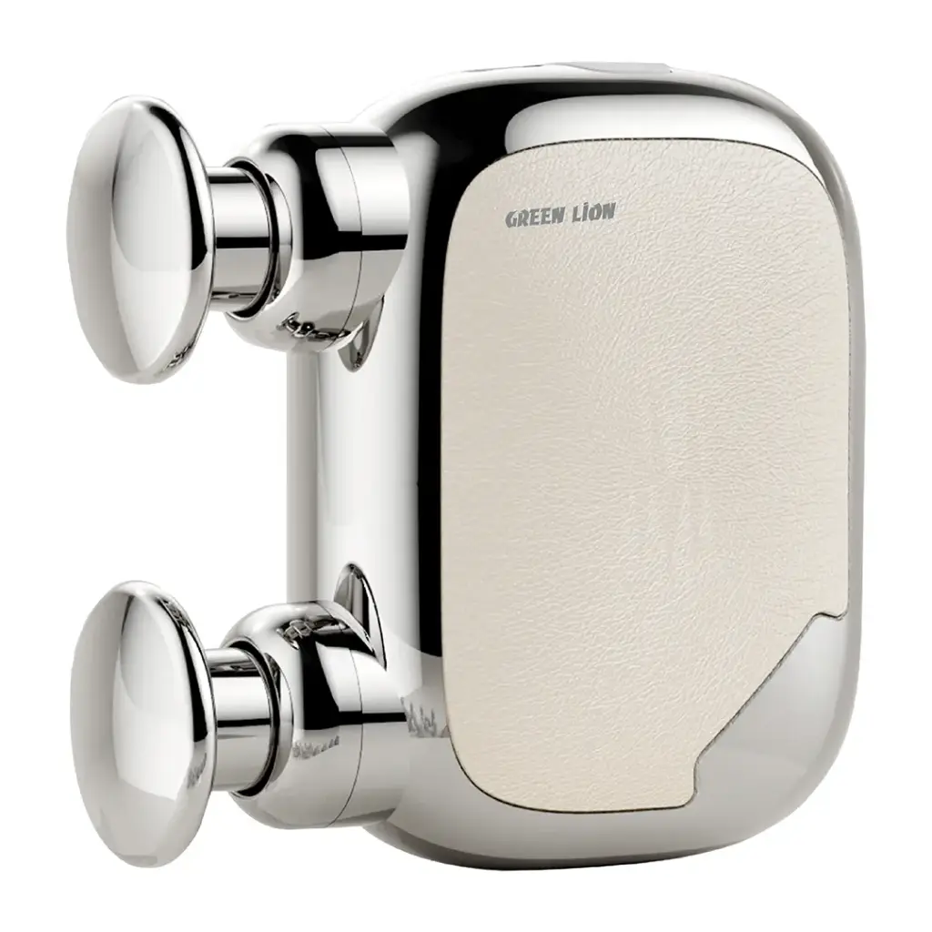 GREEN LION MINI FLEX DUAL HEAD MASSAGE GUN 3000 RPM SILVER GNMINFLXMGSL