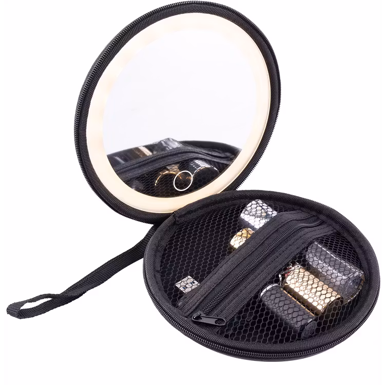 GREEN LION MINI MAKEUP POUCH BLACK GNMNMKPCHBK