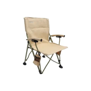 GREEN LION OUTDOOR CAMPING CHAIR WITH CARRYING BAG DESERT SAND GNOCMPCHRDT thumbnail 3