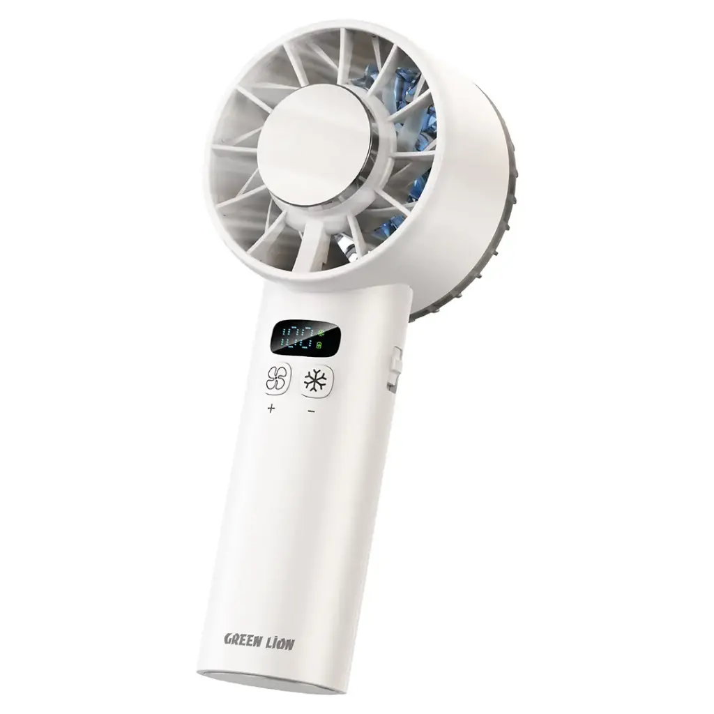 GREEN LION WINDIX PRO HANDHELD FAN WHITE GNPF11WINDWH
