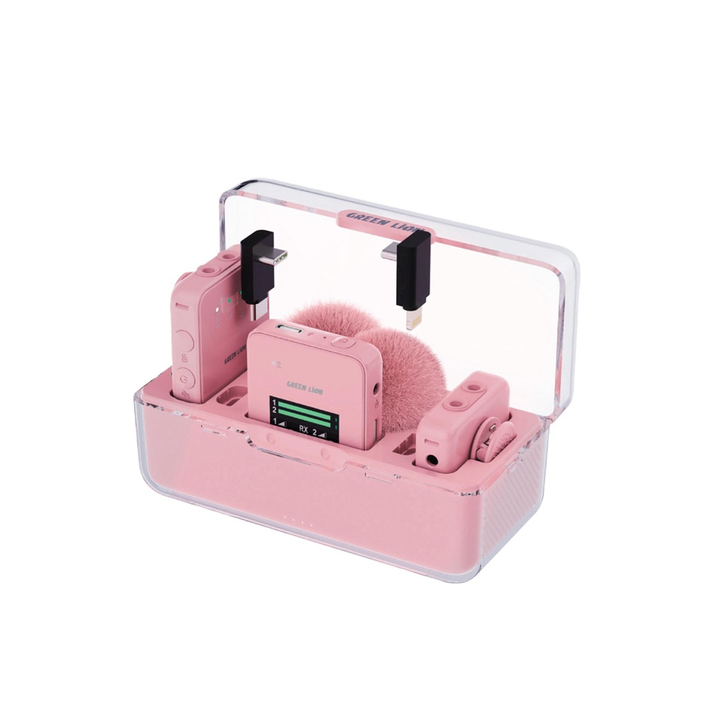 GREEN LION GLM PROFESSIONAL WIRELESS MIC PINK GNPGLMMICPK