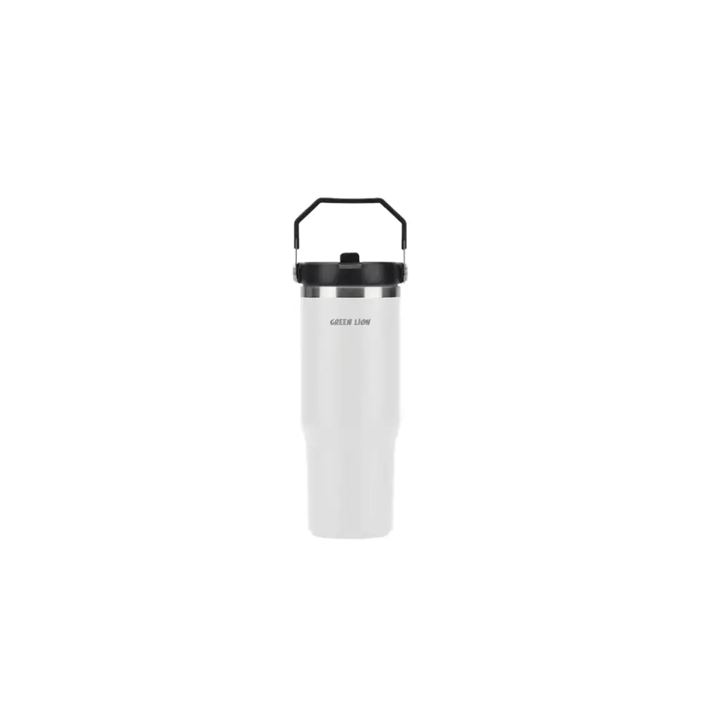 GREEN LION VACUUM TUMBLER 900ML WHITE GNVACTMBLRWH