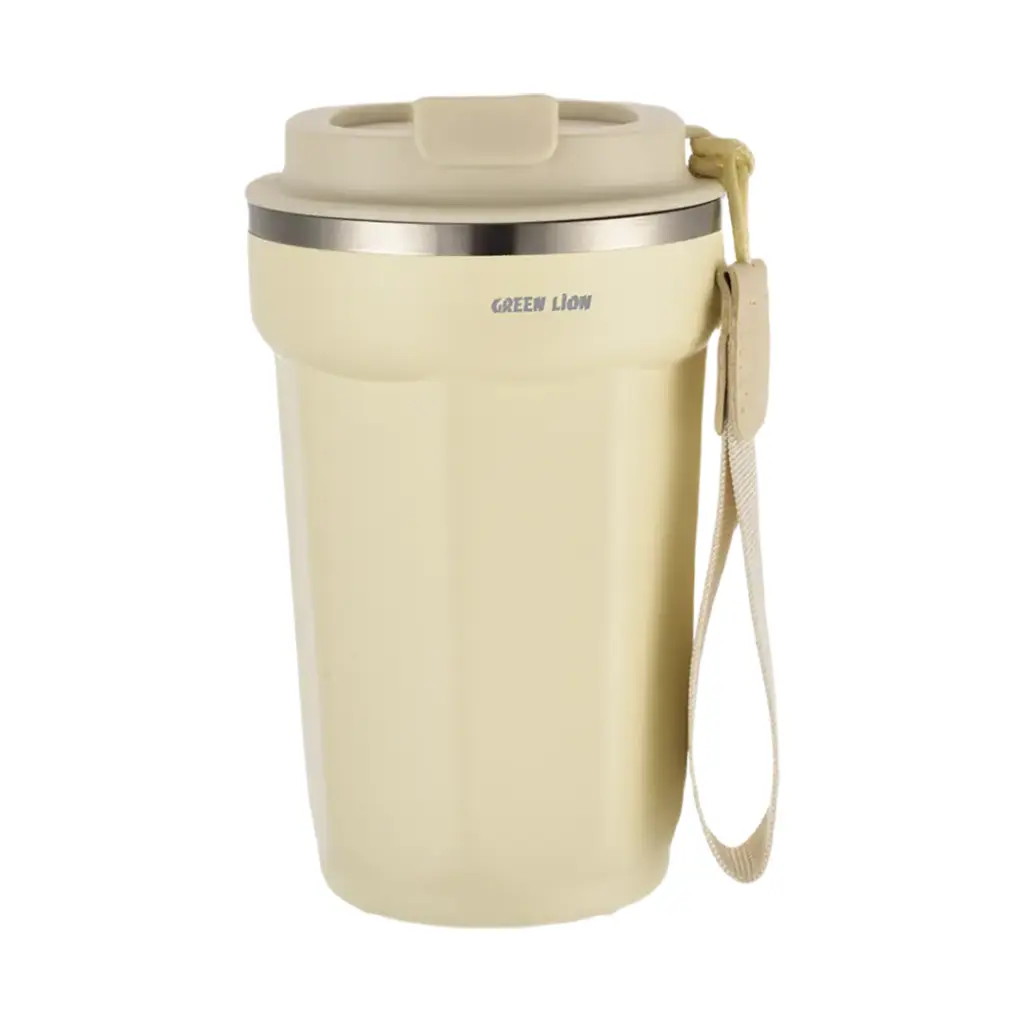 GREEN LION VACUUM MUG 380 ML BEIGE GNVCMC380MLBG