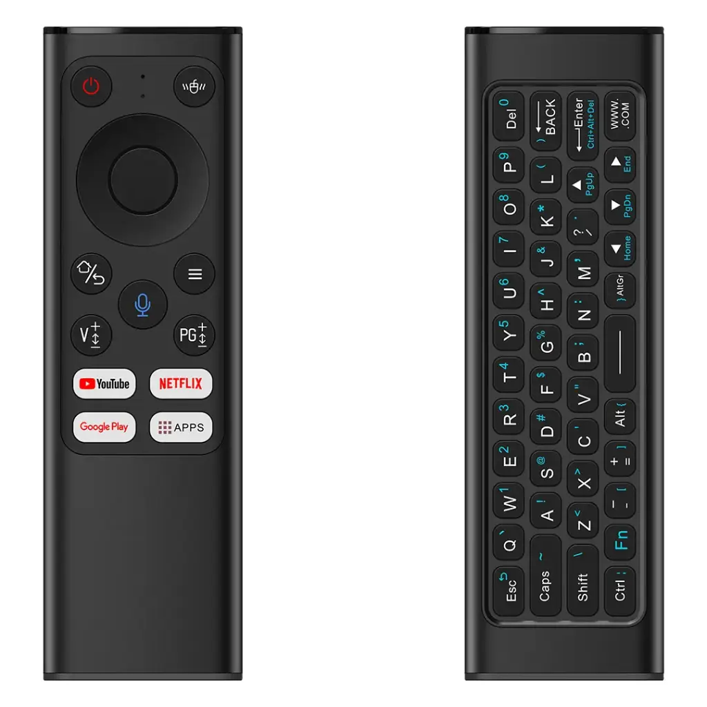 GREEN LION WIRELESS REMOTE PRO WITH KEYBOARD AND MOUSE BLACK GNWIRKYMS6BK