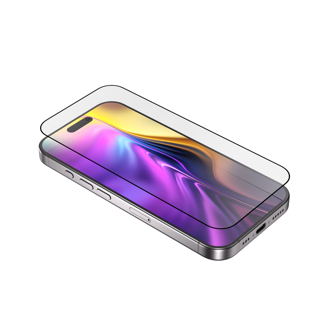 Blupebble Graphene Rock Series Tempered Glass 2.5D For iPhone 17 Pro Max - Clear BP-ROCKIP17MAXAP-CL