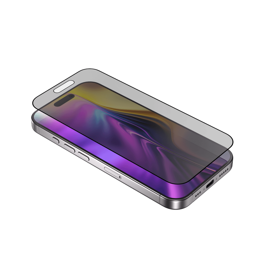 BLUPEBBLE GRAPHENE IPHONE 17 ROCK SERIES 2.5D TEMPERED GLASS PRIVACY BP-ROCKIP17AP-PRV