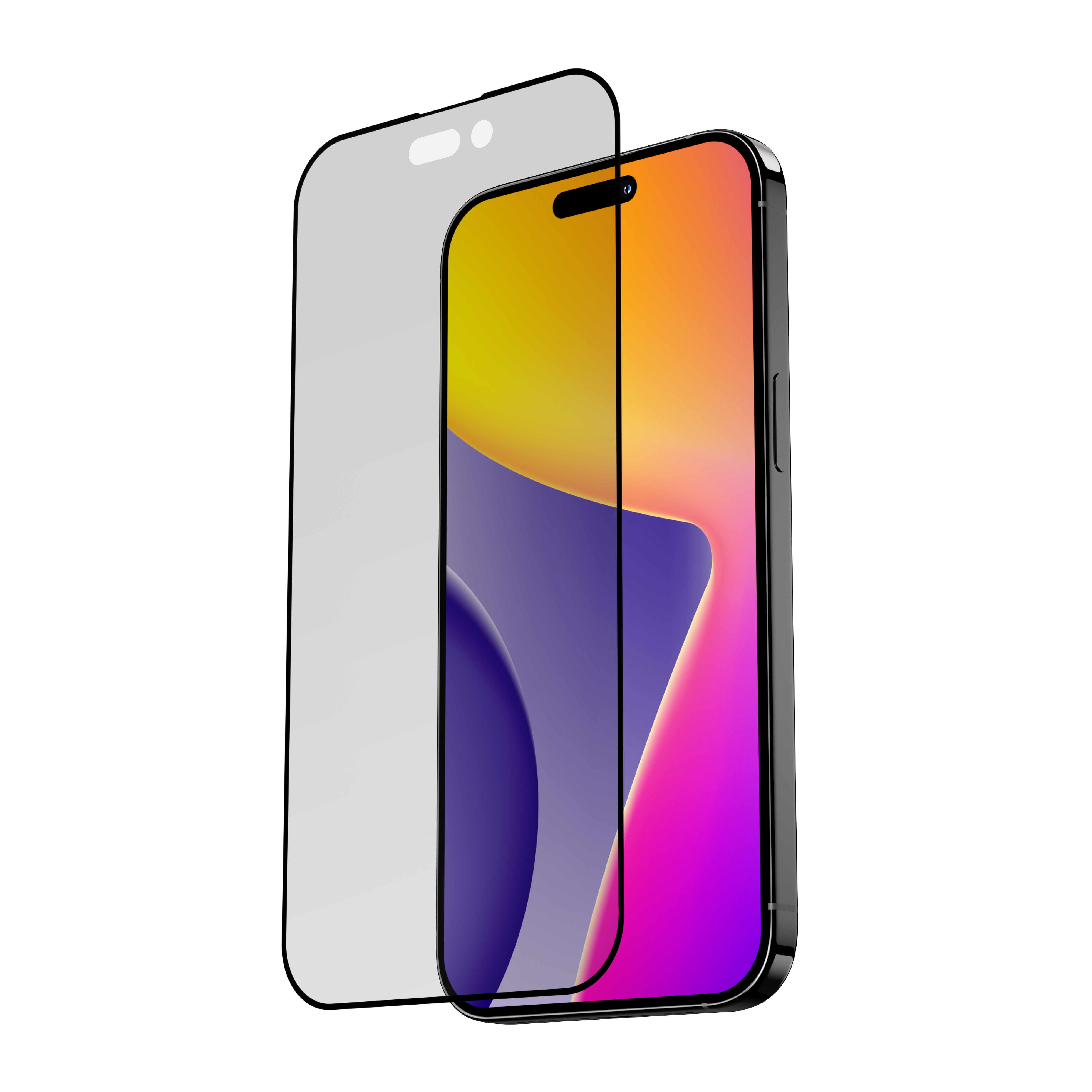 BLUPEBBLE IPHONE 17 PRO GRAPHENE ROCK SERIES TEMPERED GLASS 2.5D MATTE BP-ROCK17PROAP-MT