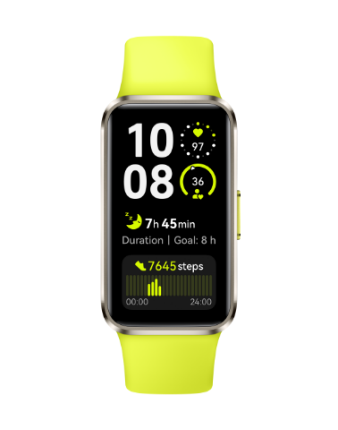 HUAWEI BAND 10 GREEN WITH GREEN FLUOROELASTOMER STRAP NOR-B29