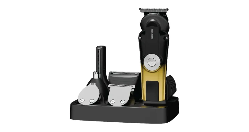GREEN LION 6 IN 1 TRIM PRO GROOMING KIT BLACK GN6N1TRMPRBK