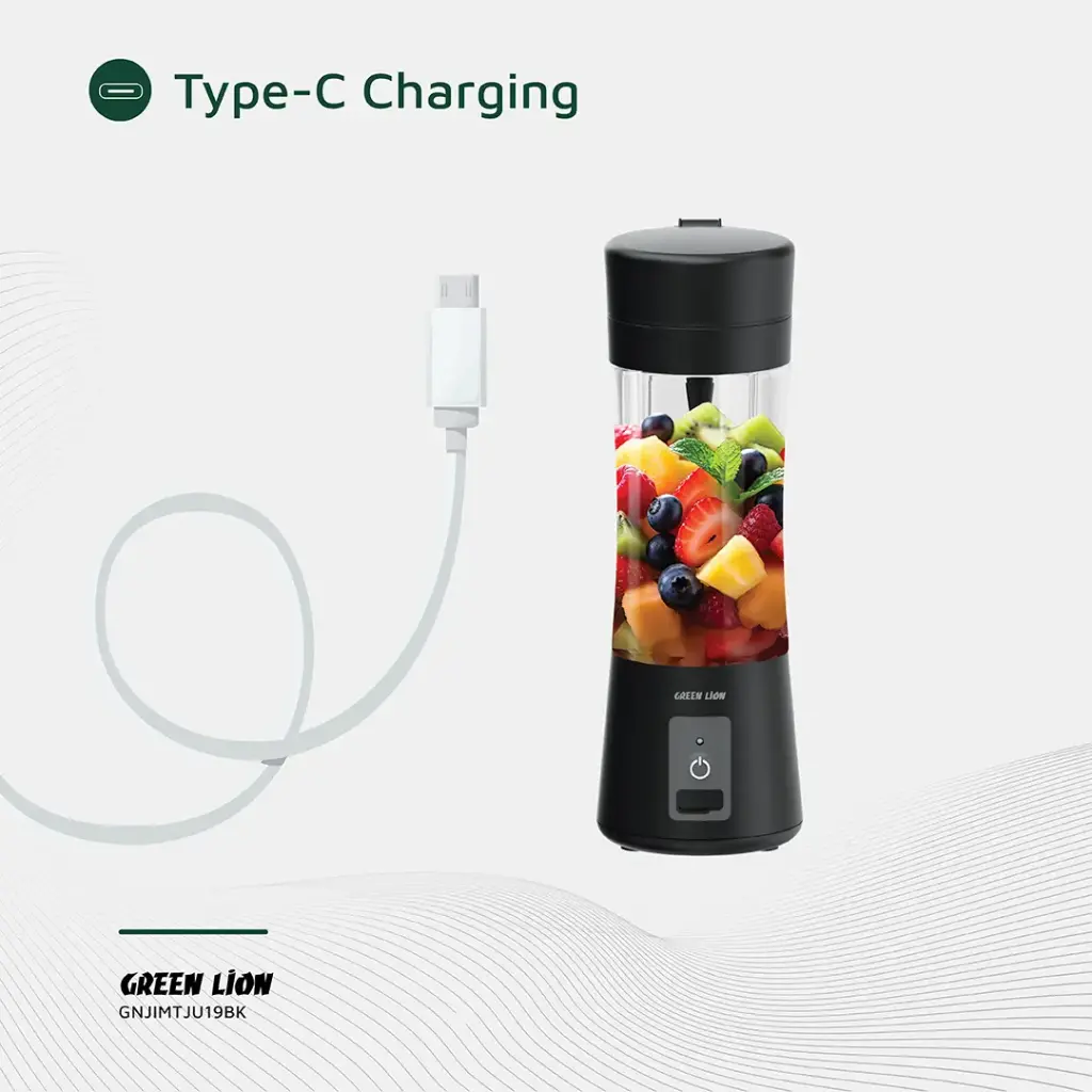 GREEN LION JUICE MATE PORTABLE JUICER 380ML WHITE GNJIMTJU19WH thumbnail 7