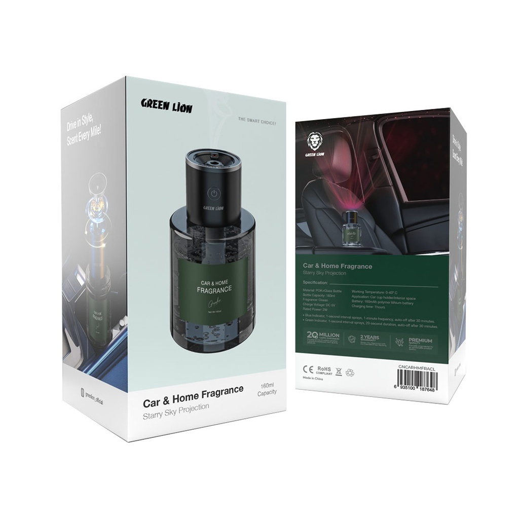 GREEN LION CAR AND HOME FRAGRANCE CLEAR GNCARHMFRACL thumbnail 2