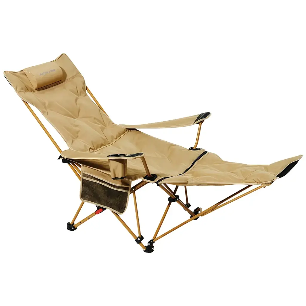 GREEN LION VESTRO CAMPING CHAIR WITH FOAM BEIGE GNVESCHAIRBG thumbnail 2