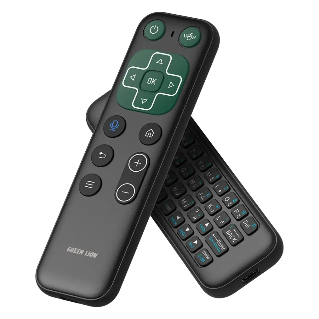 GREEN LION WIRELESS REMOTE WITH KEYBOARD AND MOUSE BLACK GNWIRKYMS5BK