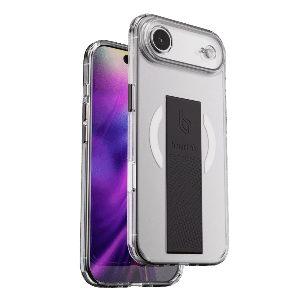 BLUPEBBLE IPHONE 17 AIR GRIPFLEX CASE WITH MAGSAFE BLACK BP-IPGFLX17AIR-BK