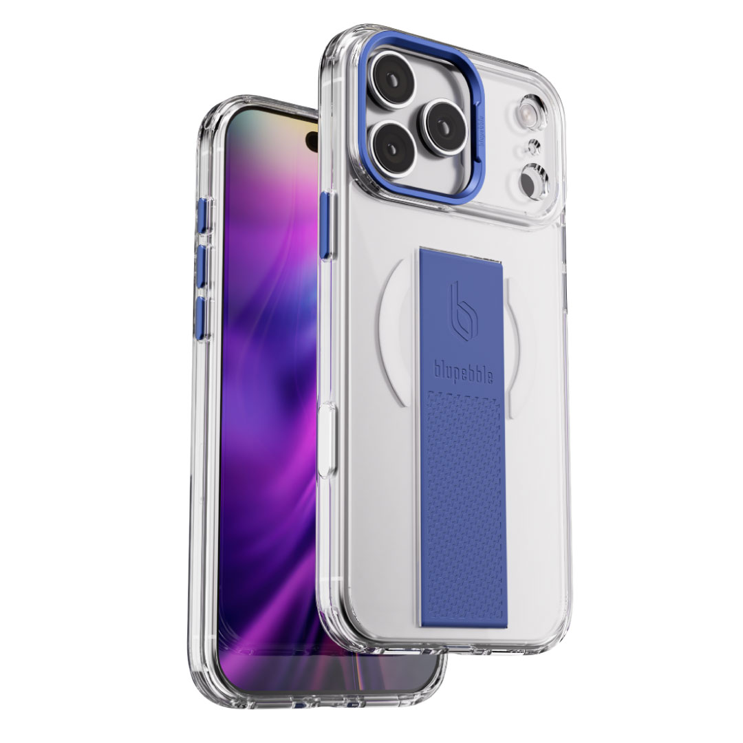 Blupebble GripFlex Case With MagSafe For iPhone 17 Pro Blue BP-IPGFLX17PRO-BL