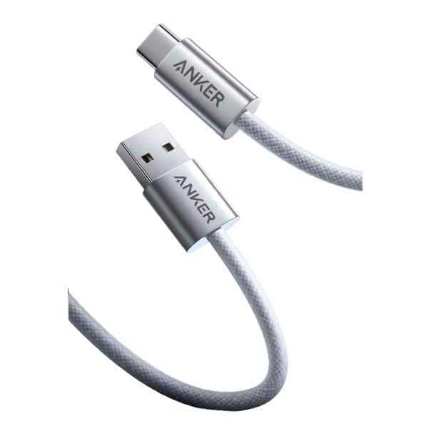 ANKER ZOLO USB-A TO C BRAIDED 3.3FT WHITE-A8052H21