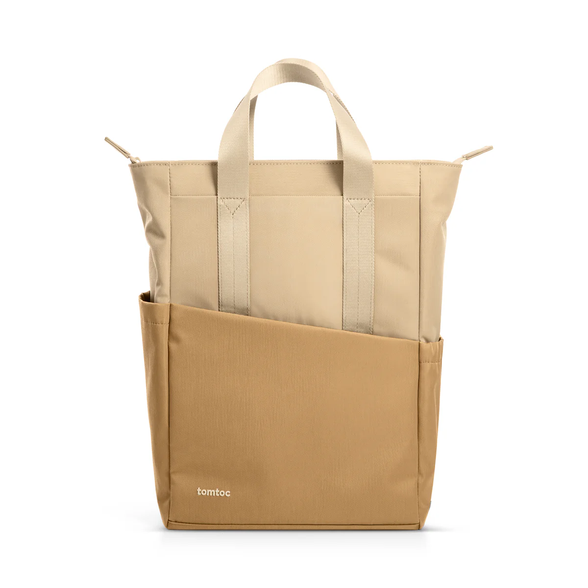 TOMTOC SLASH T63 LAPTOP BACKPACK SAND BROWN T63M1K1