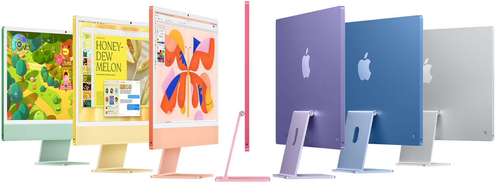 Apple iMac 24-Inch M4 Chip 8-Core CPU & GPU 16GB 256GB SSD Arabic