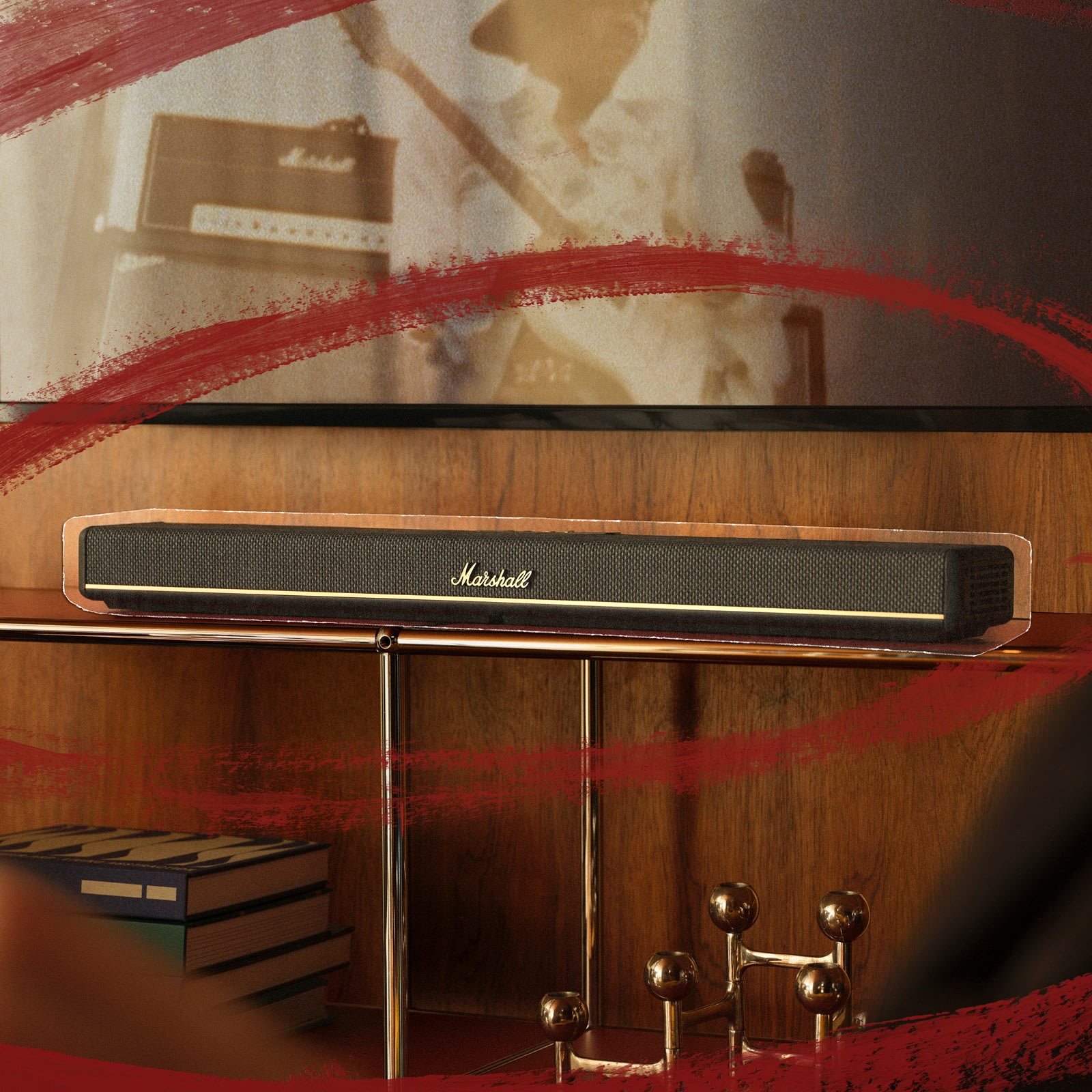 MARSHALL HESTON 60 TV SOUNDBAR BLACK 1007985 thumbnail 2