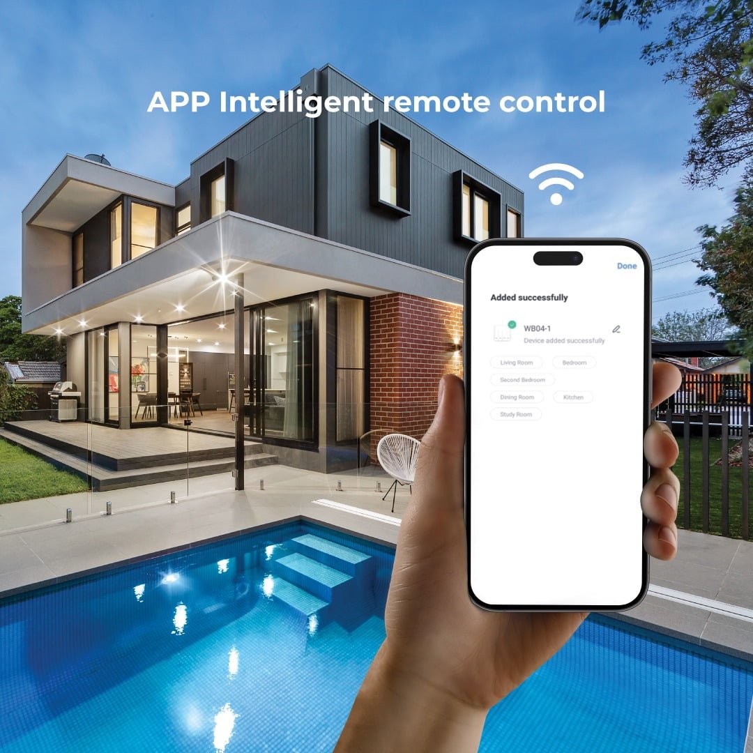 BLUPEBBLE HOM SMART WALL SWITCH 2 GANG HM-SMT2WALLSWITCH-WH thumbnail 6