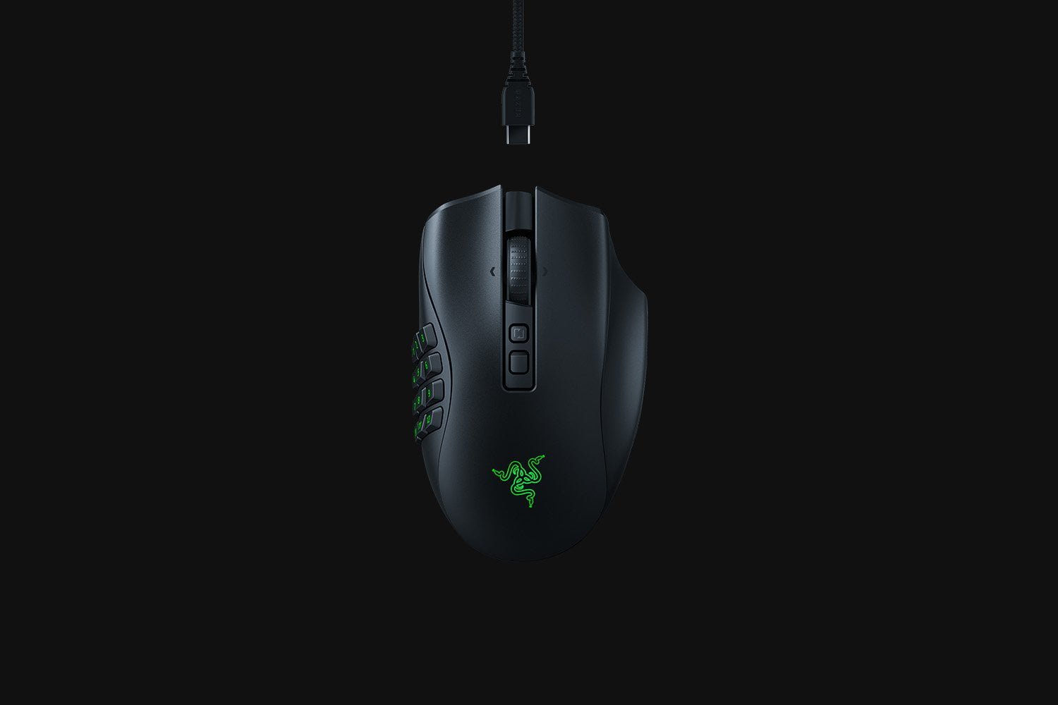 RAZER NAGA X WIRED MMO GAMING MOUSE RZ01-03590100-R3M1
