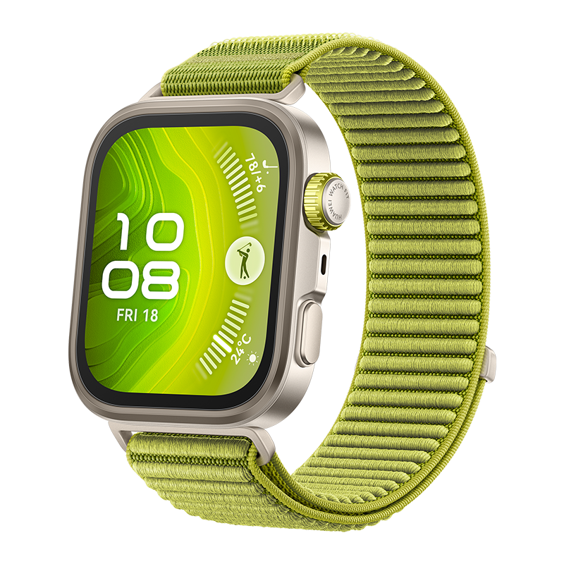 HUAWEI WATCH FIT 4 PRO GREEN NYLON STRAP GREEN SYA-B29