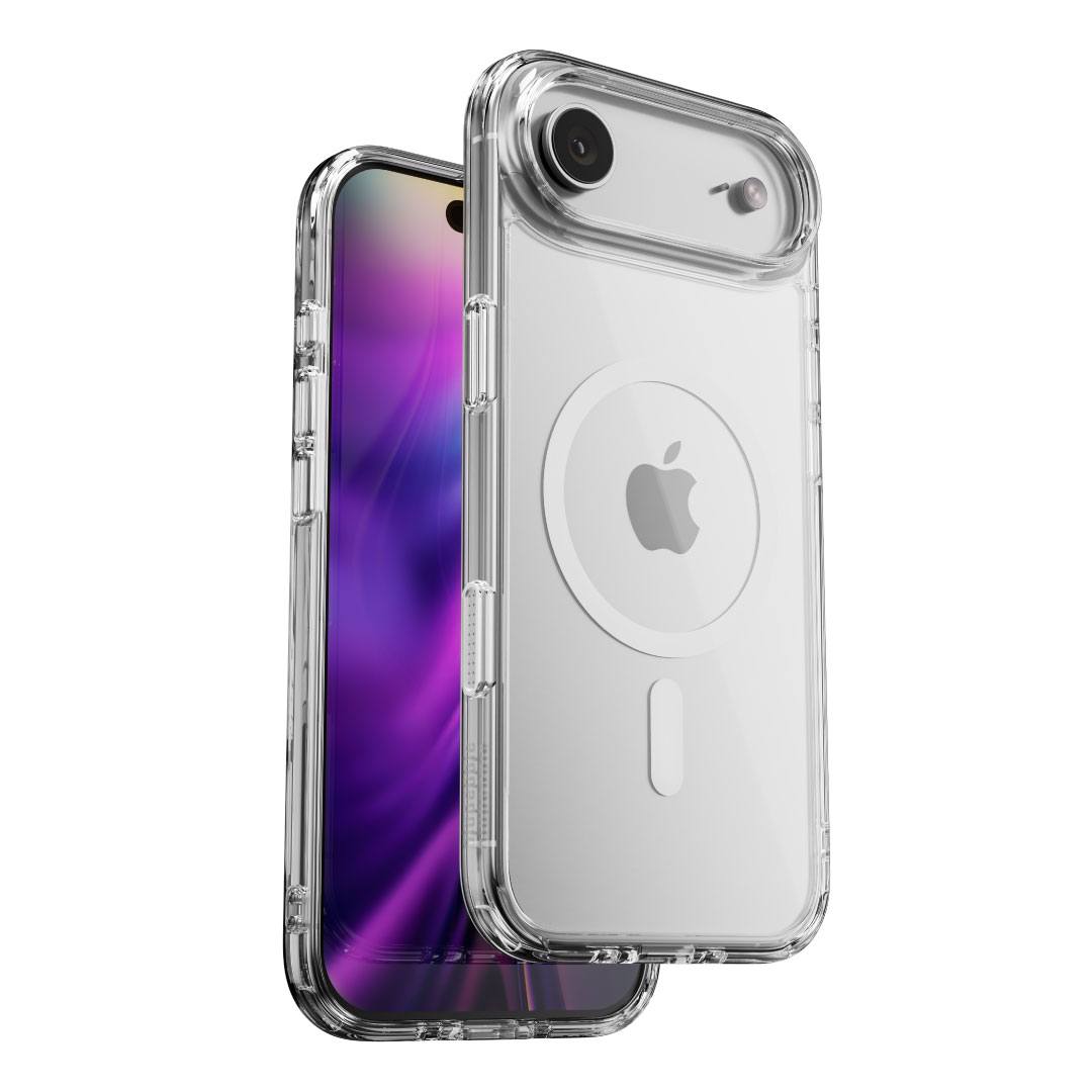 Blupebble Hybrid Mag Case with MagSafe for iPhone 17 Air - Clear