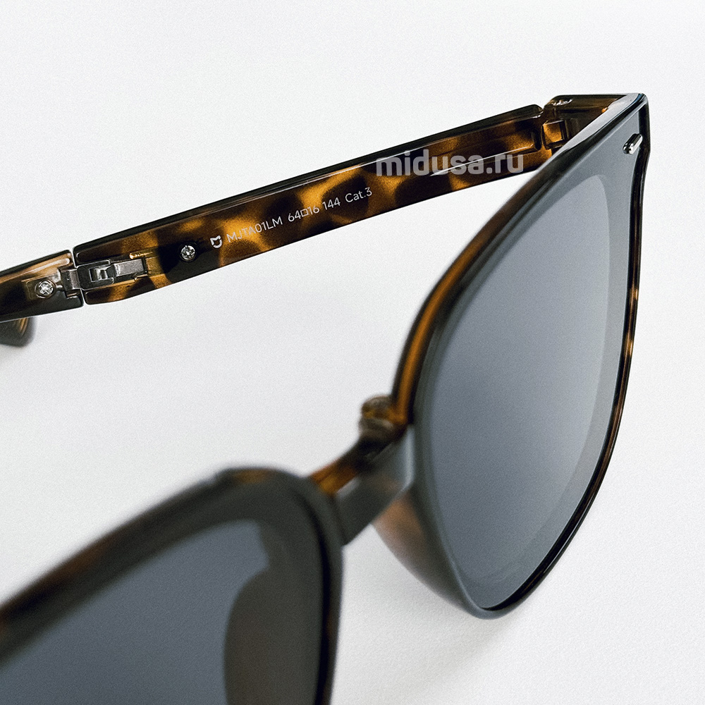 XIAOMI MIJIA FOLDING POLARIZED SUNGLASSES TORTOISE TURTLE BROWN MJTA01LM