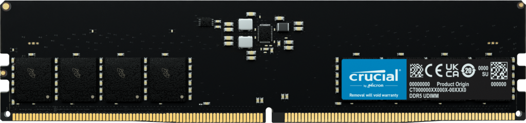 Crucial 16GB Desktop DDR5 5600MHz UDIMM Memory CT16G56C46U5
