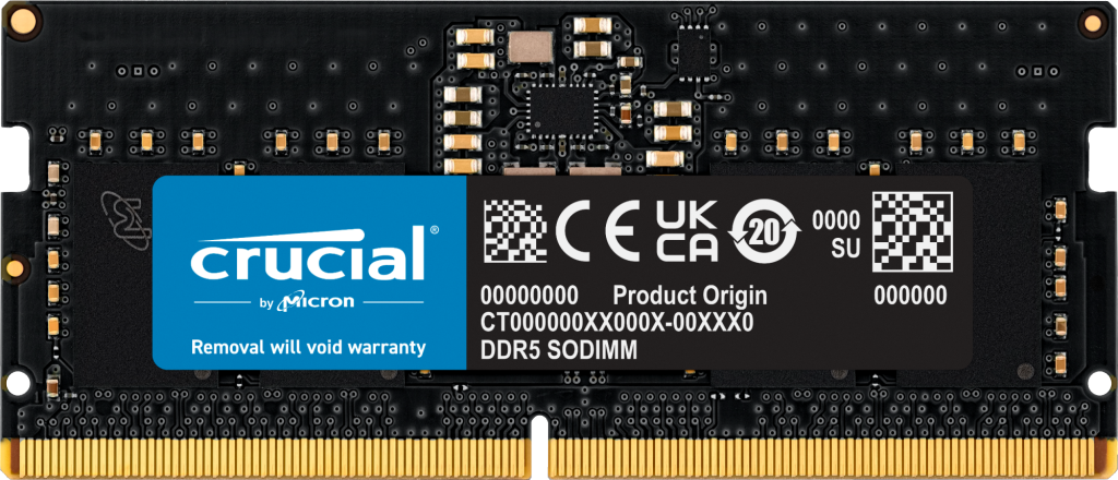 Crucial 8GB DDR5-5600 Laptop RAM CT8G56C46S5