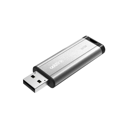 ADDLINK U65 64GB USB3.1 FLASH DRIVE GREY AD64GBU65G3