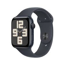 APPLE WATCH SE 2ND GENERATION 44MM GPS MIDNIGHT ALUMINIUM WITH MIDNIGHT SPORT BAND M/L MXEK3