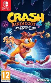 NINTENDO SWITCH CRASH BANDICOOT 4 GAME CD