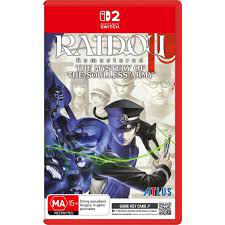 NINTENDO SWITCH 2 RAIDOU THE MYSTERY OF THE SOULLESS ARMY GAME CD