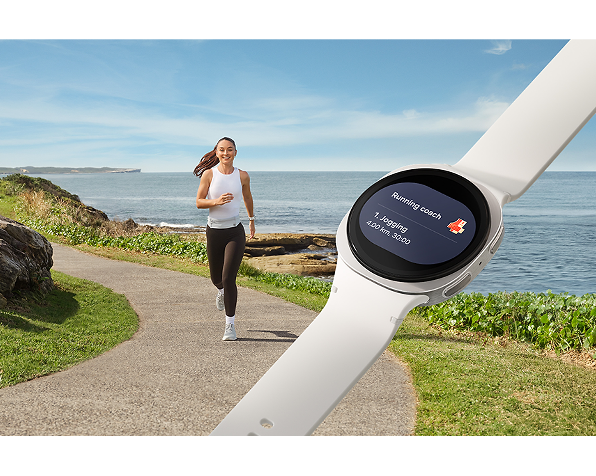 SAMSUNG GALAXY WATCH 8 40MM WATCH SILVER SM-L320NZSAMEA thumbnail 6