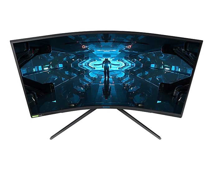 SAMSUNG 32 INCH ODYSSEY G7 FHD 180HZ 1MS GAMING MONITOR WITH ERGONOMIC STAND LS32DG702EMXUE thumbnail 2
