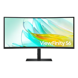 SAMSUNG VIEWFINITY S6 S65VC  WQHD 1000R CURVED MONITOR BLACK LS34C650VAMXUE