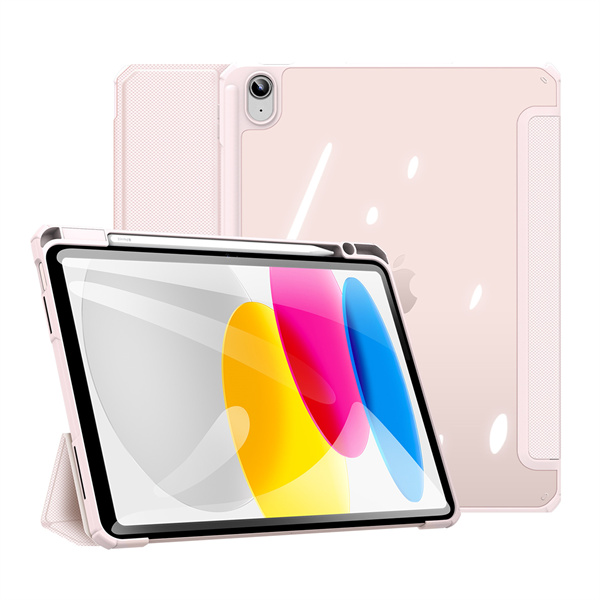 DUXDUCIS IPAD 10TH GENERATION TOBY SERIES CASE PINK TOBY-0144
