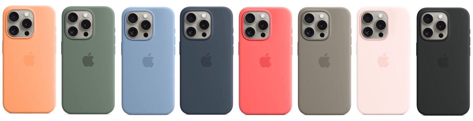 APPLE IPHONE 15 PRO MAX SILICONE CASE WITH MAGSAFE