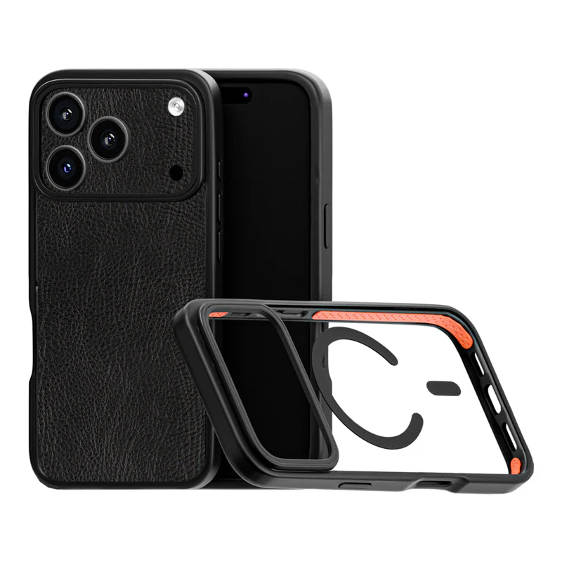 LEVELO MIA IPHONE 17 PRO MAX MAGSAFE CASE PHANTOM BLACK LVLMIA17PMPHBK