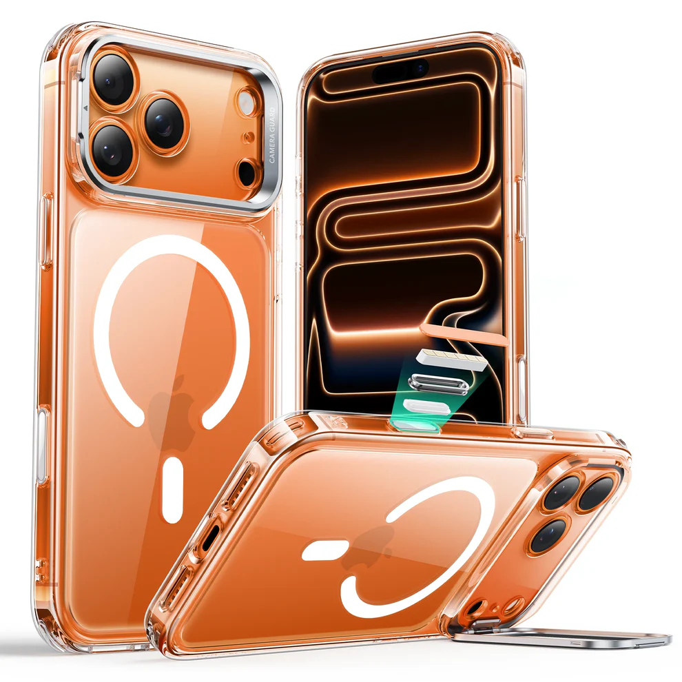 ESR CLASSIC HYBRID MAGNETIC CASE CAM CONTROL COMPATIBLE WITH IPHONE 17 PRO MAX CLEAR