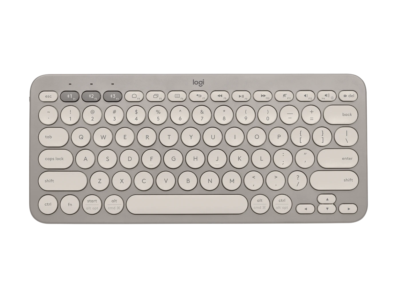 LOGITECH K380 WL MULTI DEVICE KEYBOARD WHITE 920-009163
