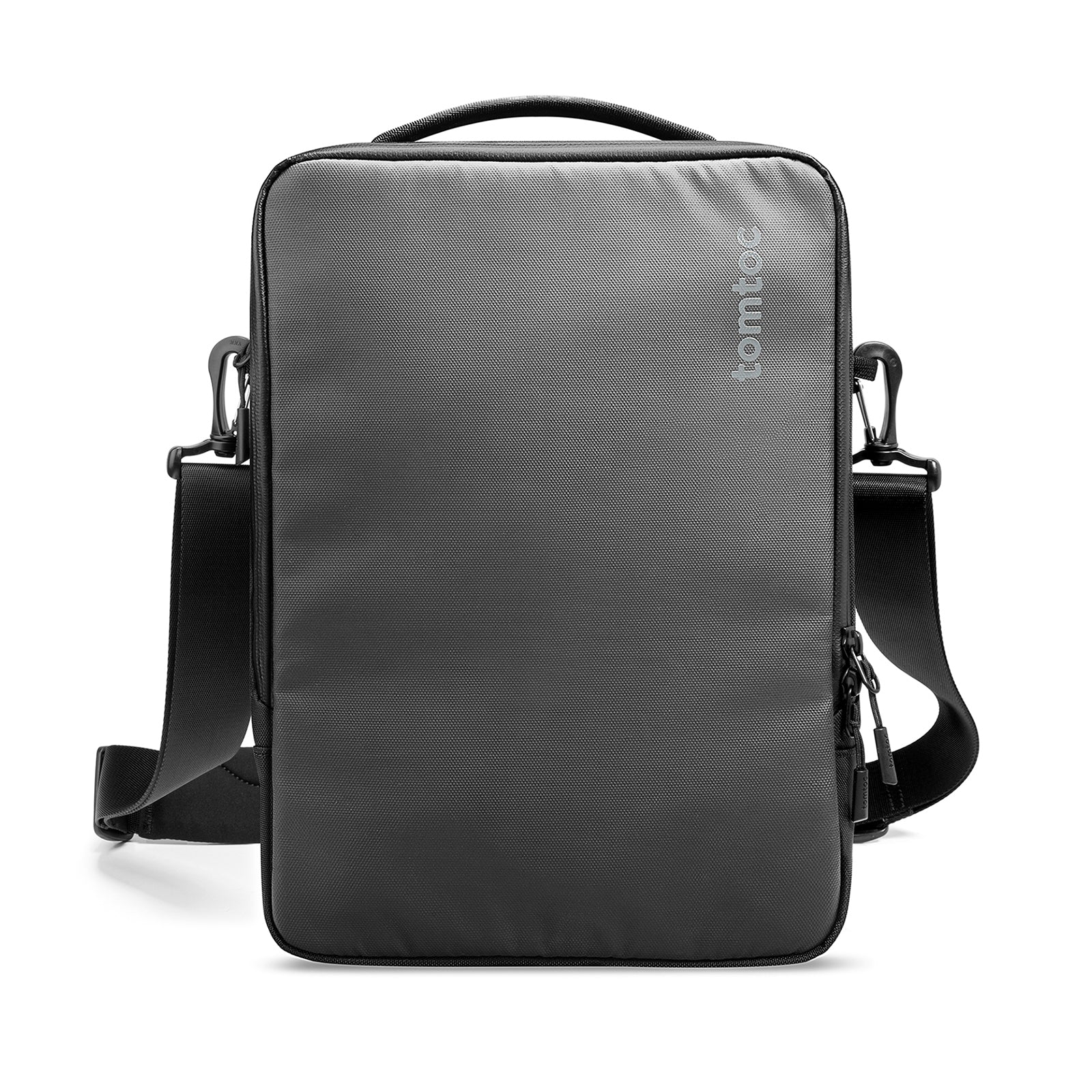 TOMTOC DEFENDERACE-A04 LAPTOP SHOULDER BAG BLACK A04D2D1